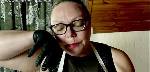  Dominatrix Mistress April - Get away with slave